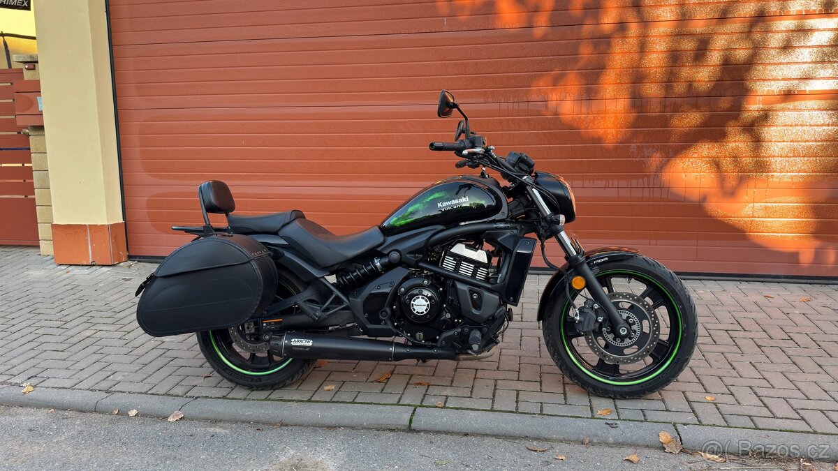 Kawasaki Vulcan S 650, rv. 2020, vyfuk, brasny. 1 - 2