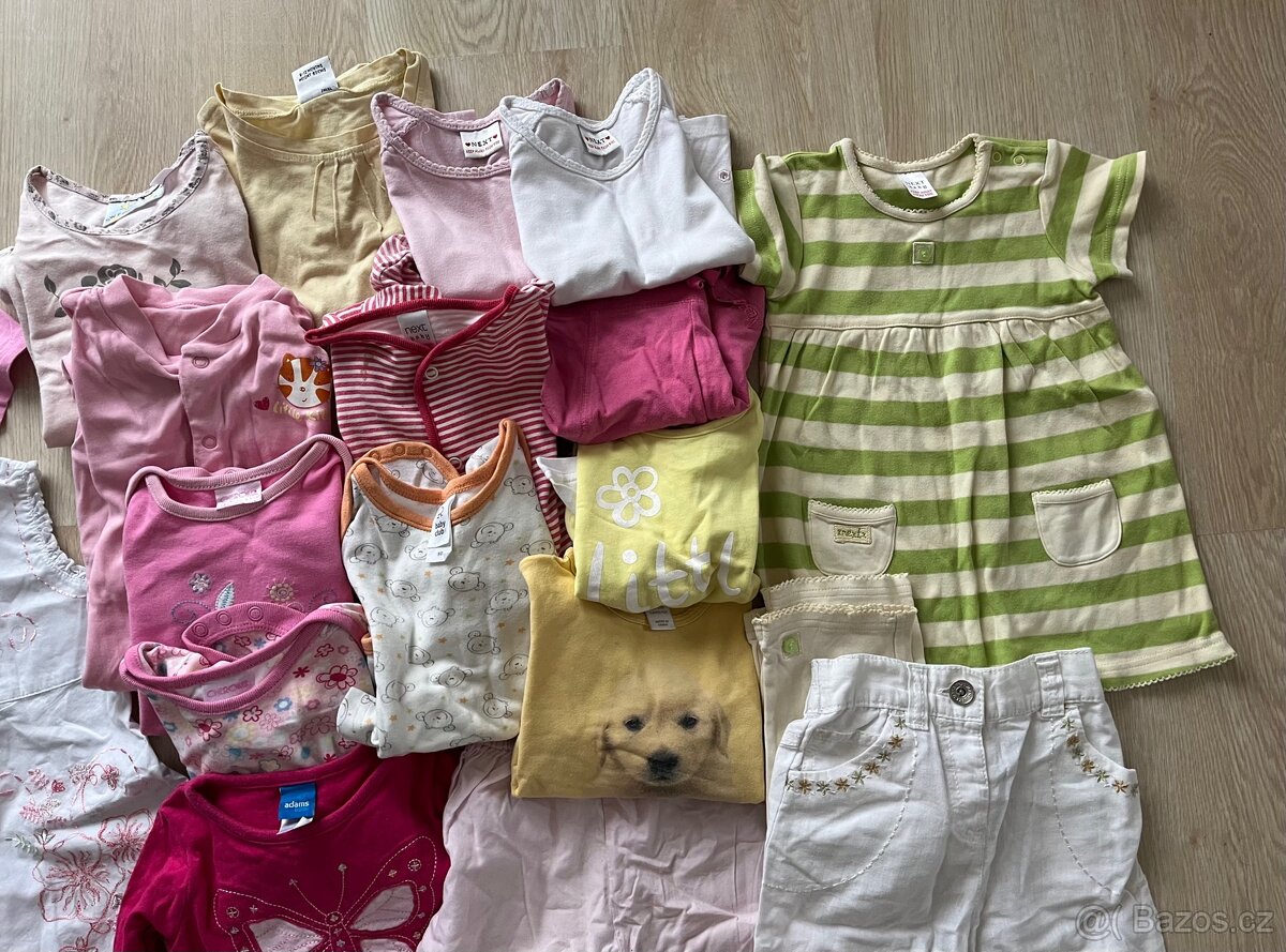 Značkový balík holčička 9-18m - 2