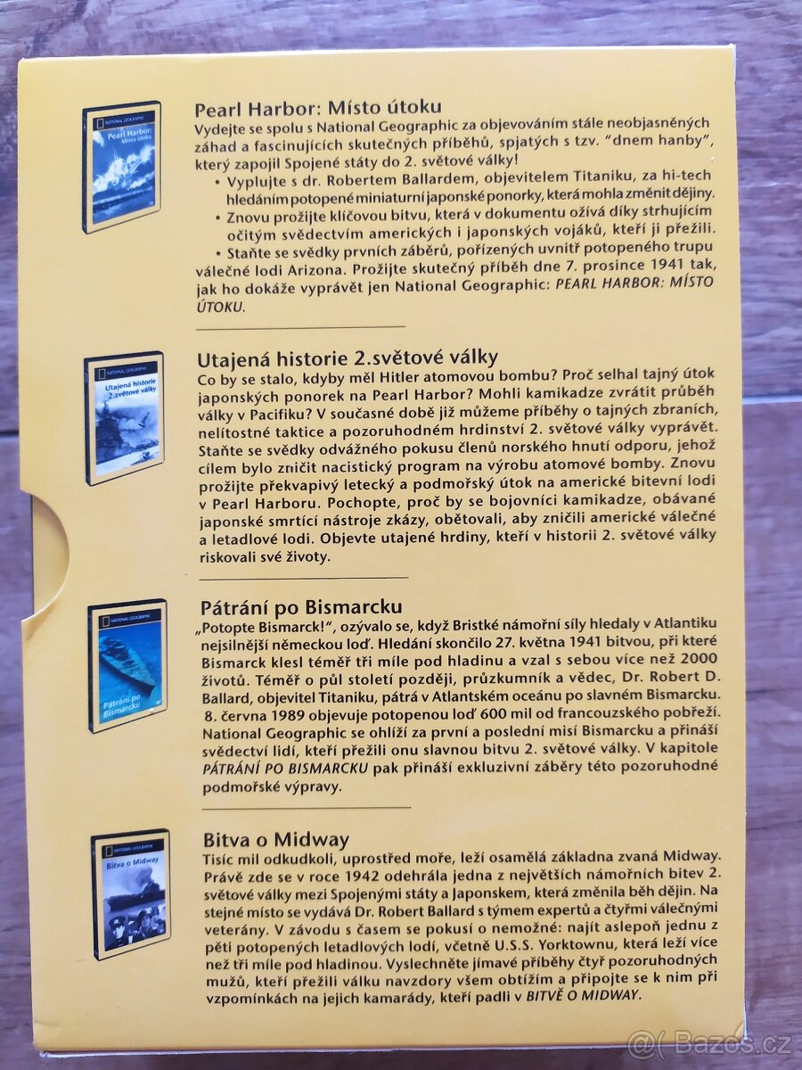 National Geographic - 2. sv. válka (kolekce 4 x DVD) - 2