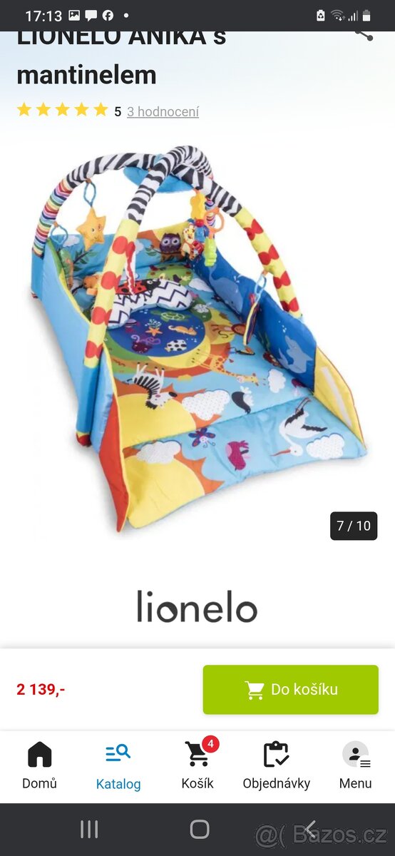 Hrací dečka Lionelo - 2