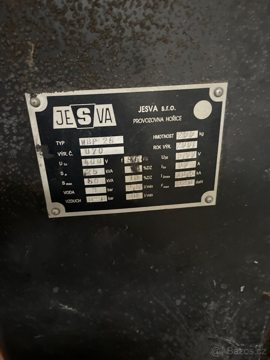 Bodová svářečka JESVA WBP 25 - 2