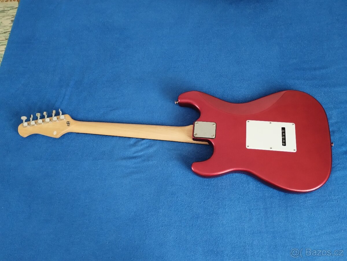 Kytara Harley Benton Stratocaster červený S-S-H - 2