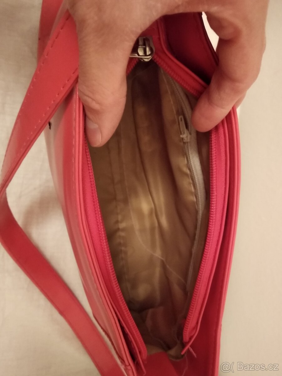 Kabelka malá růžová - 2