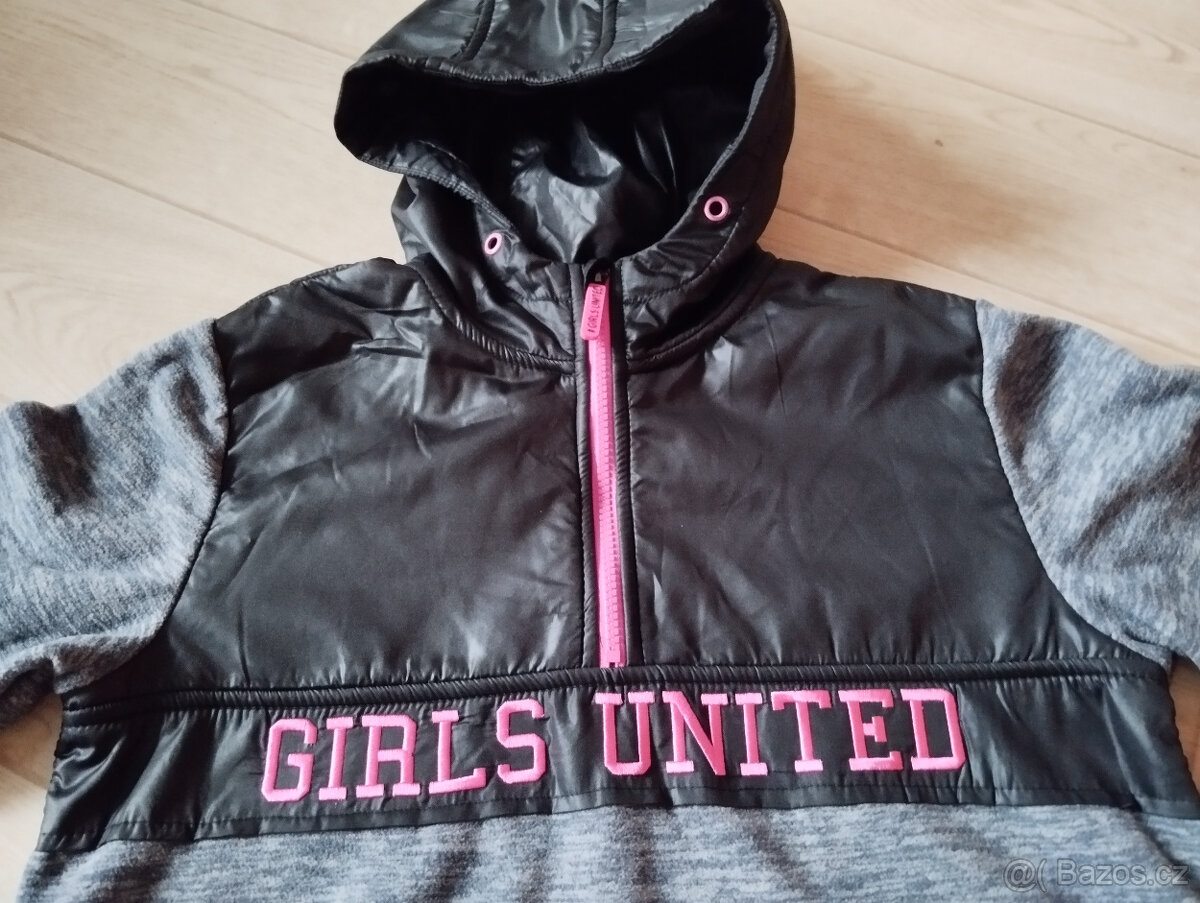 Zateplená mikina/bunda vel.170-176/14-15 let Girls United - 2