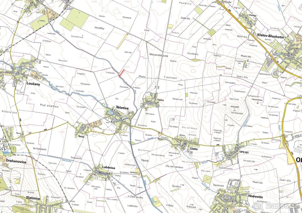 Zemědělská půda, prodej, Loučany, Olomouc - 2