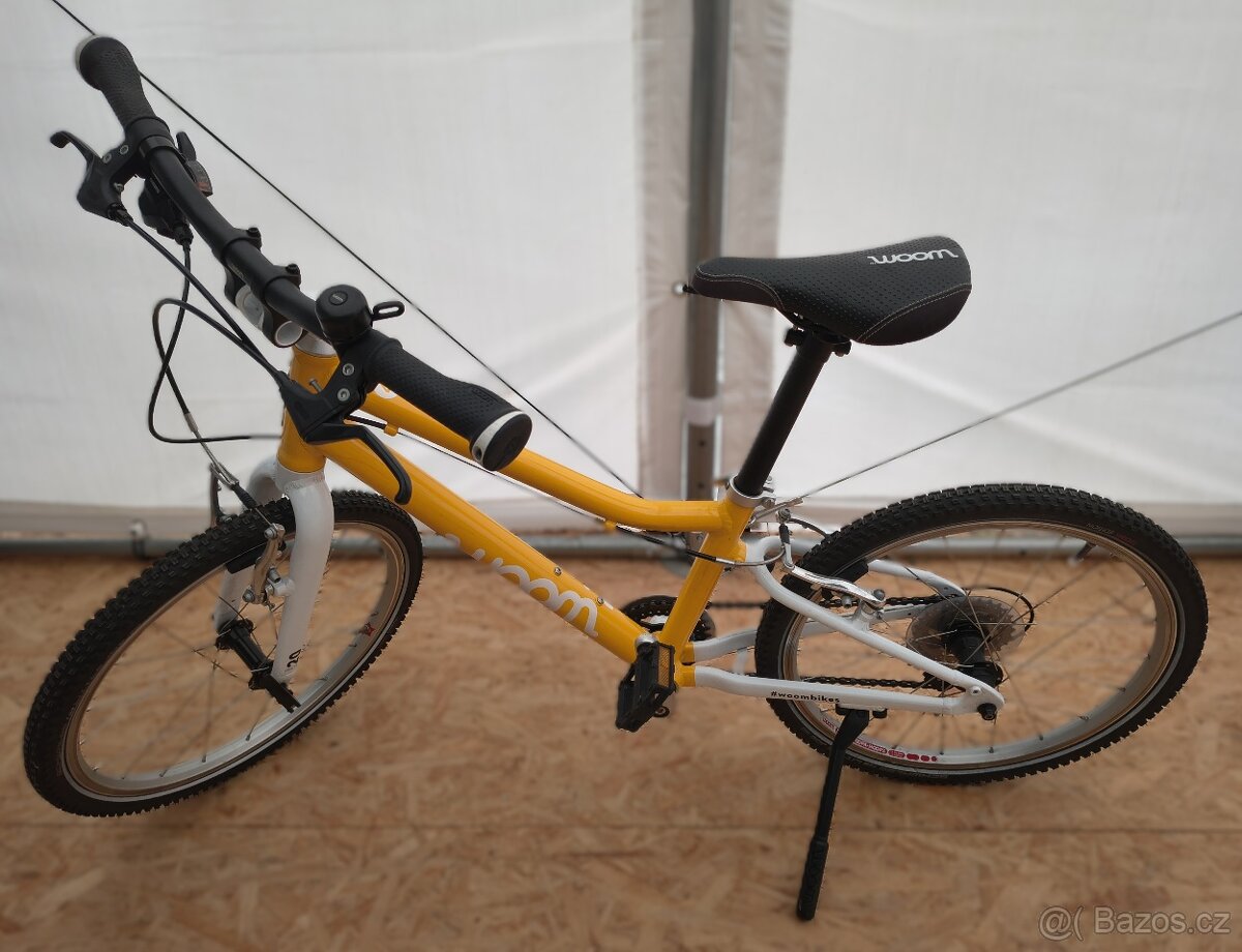 Prodám kolo Woom 4 (20") žluté - 2