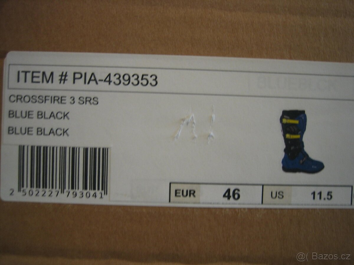 MX boty SIDI CROSSFIRE 3 - vel.46 --- NOVÉ --- - 2