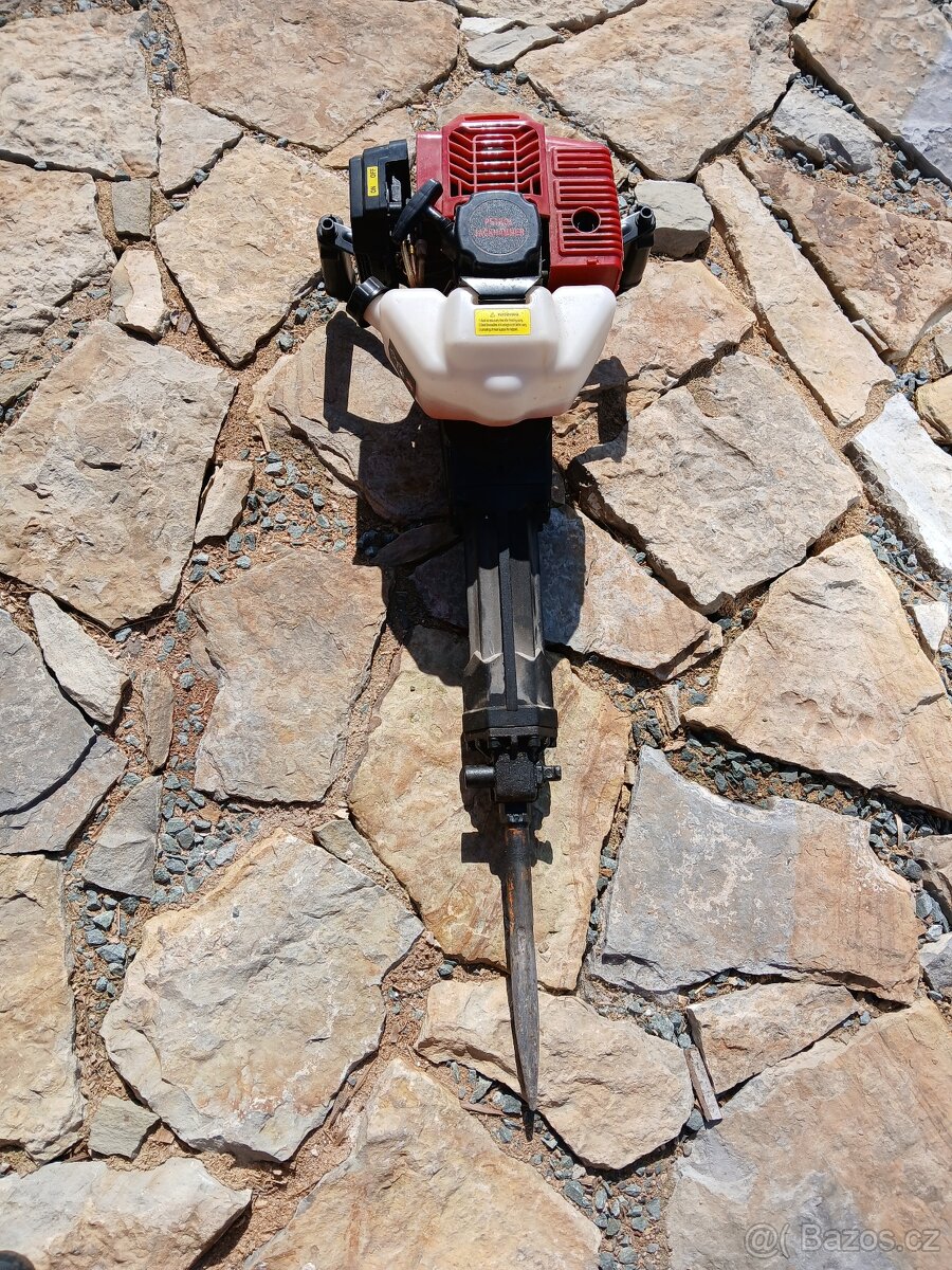 Nové benzínové bourací sekací kladivo 55J - 2