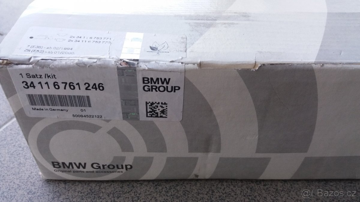 BMW e38 e52 brzdové destičky - 2