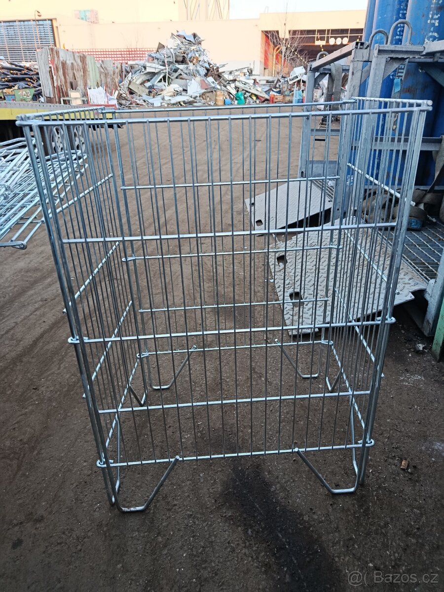 Hrabací koš pozink - 2