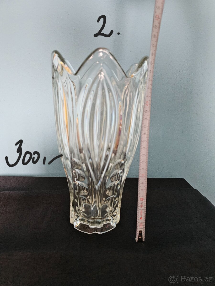 Skleněné vázy - 2