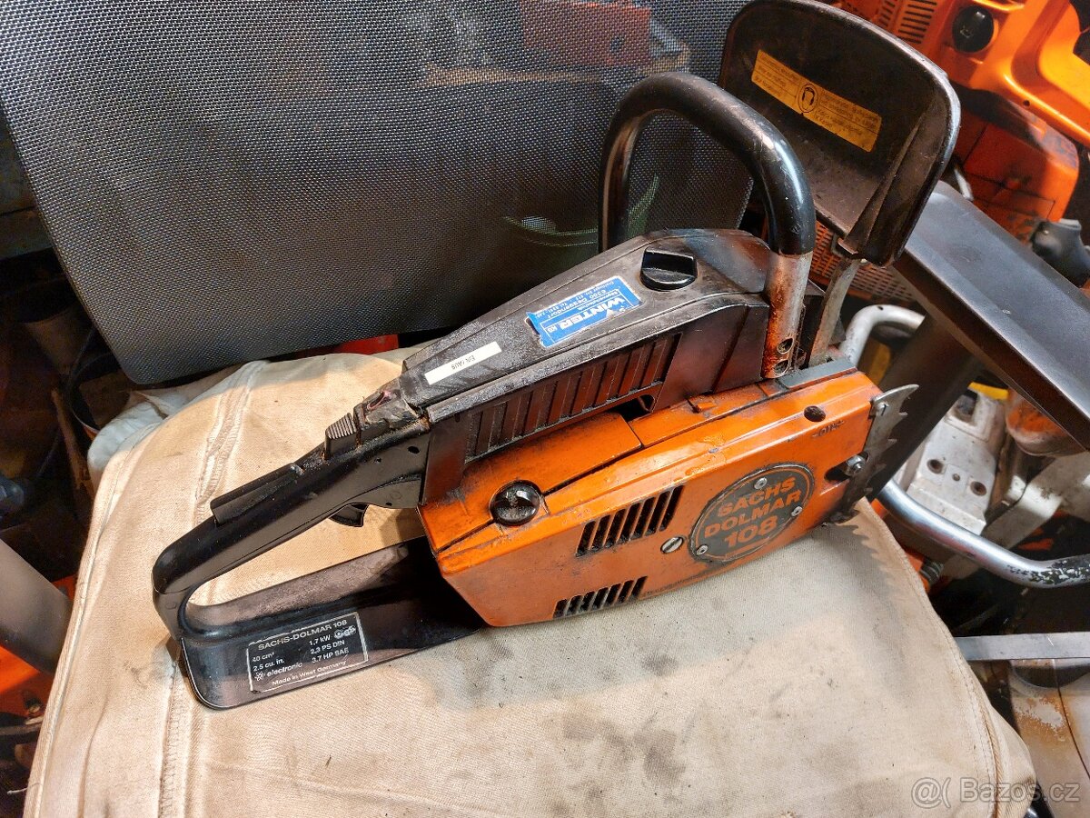 Stará motorová pila Sachs Dolmar 108 - 2
