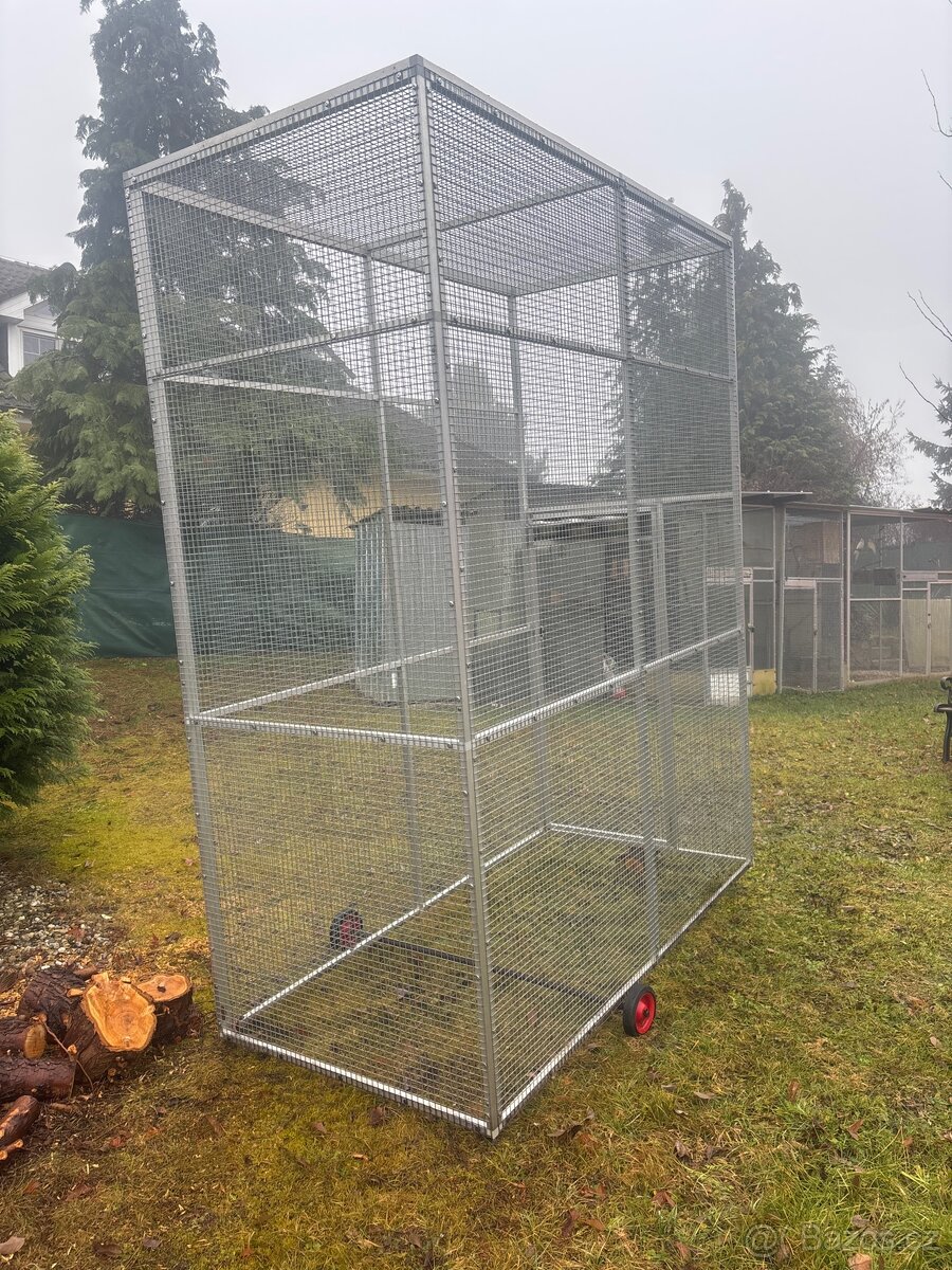 Voliéra pro papoušky - 2