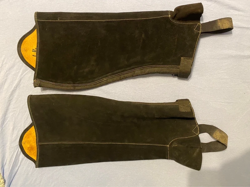 Minichapsy - kožené + látkové - 2