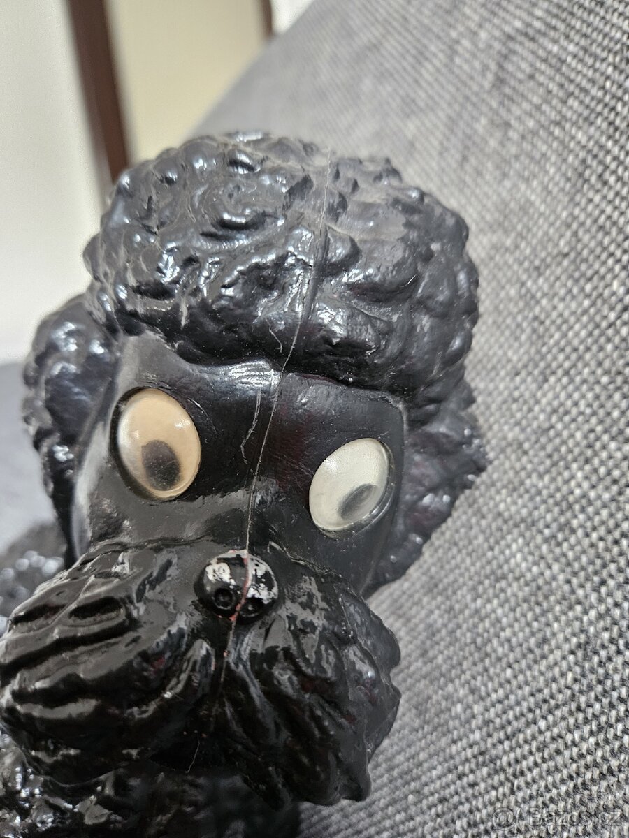 Stará hračka pudl - 2