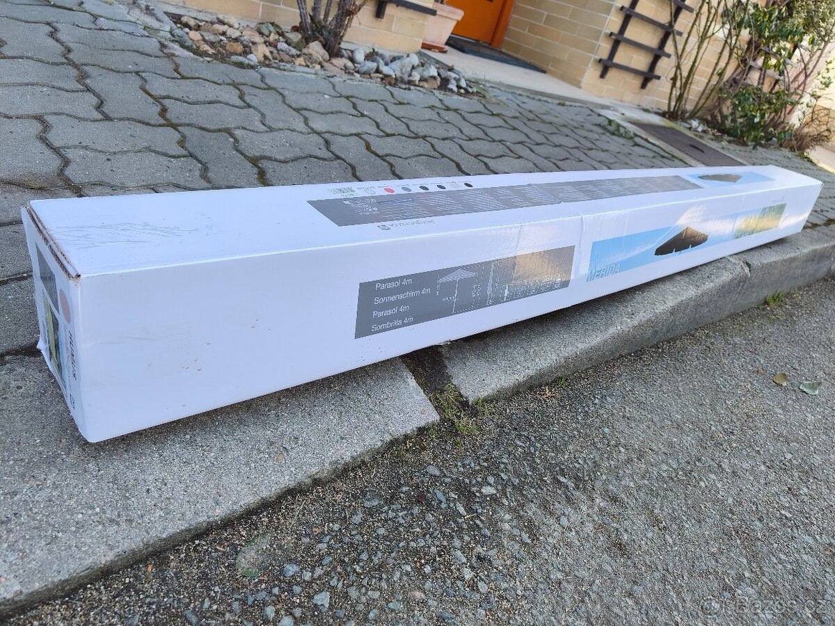 Slunečník Tarrington House 4m béžový - 2