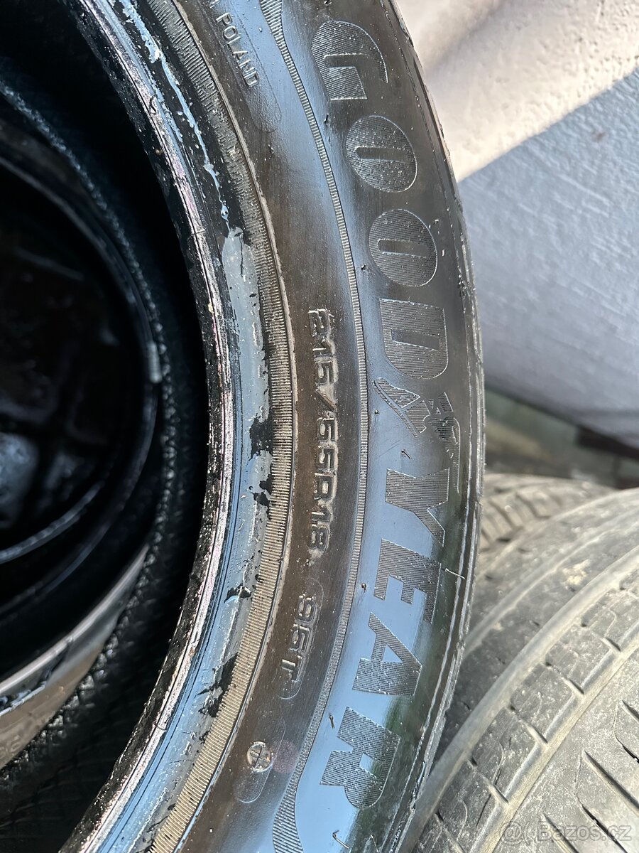 215/55 R18 pneu Good Year Efficient Grip - 2