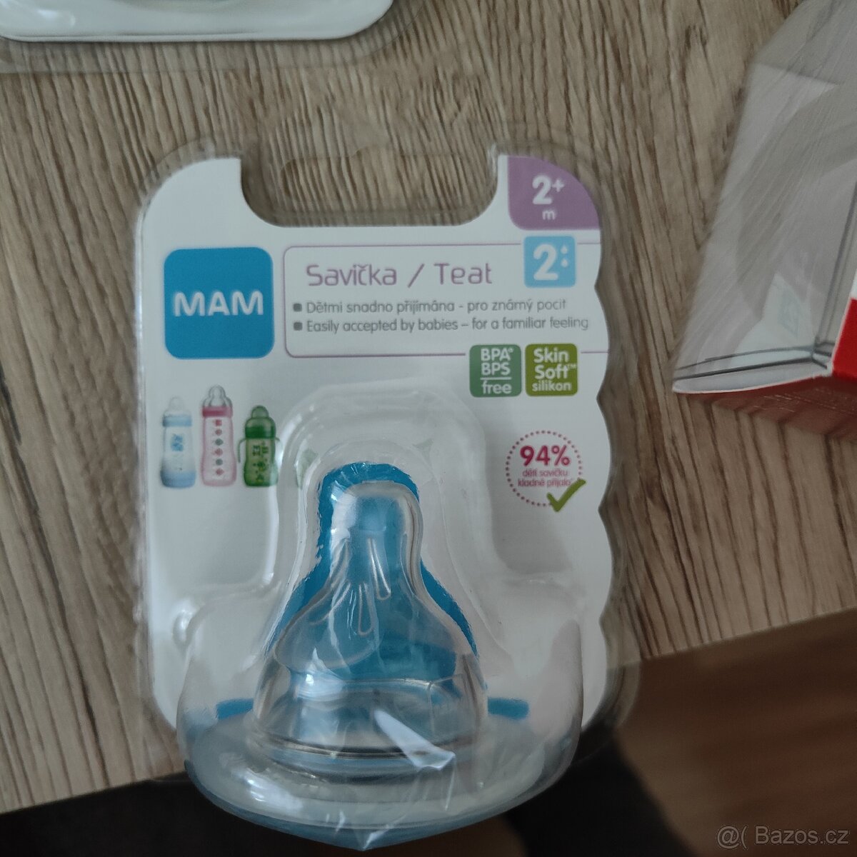 Náhradní savičky MAM 2x a NUK - 2