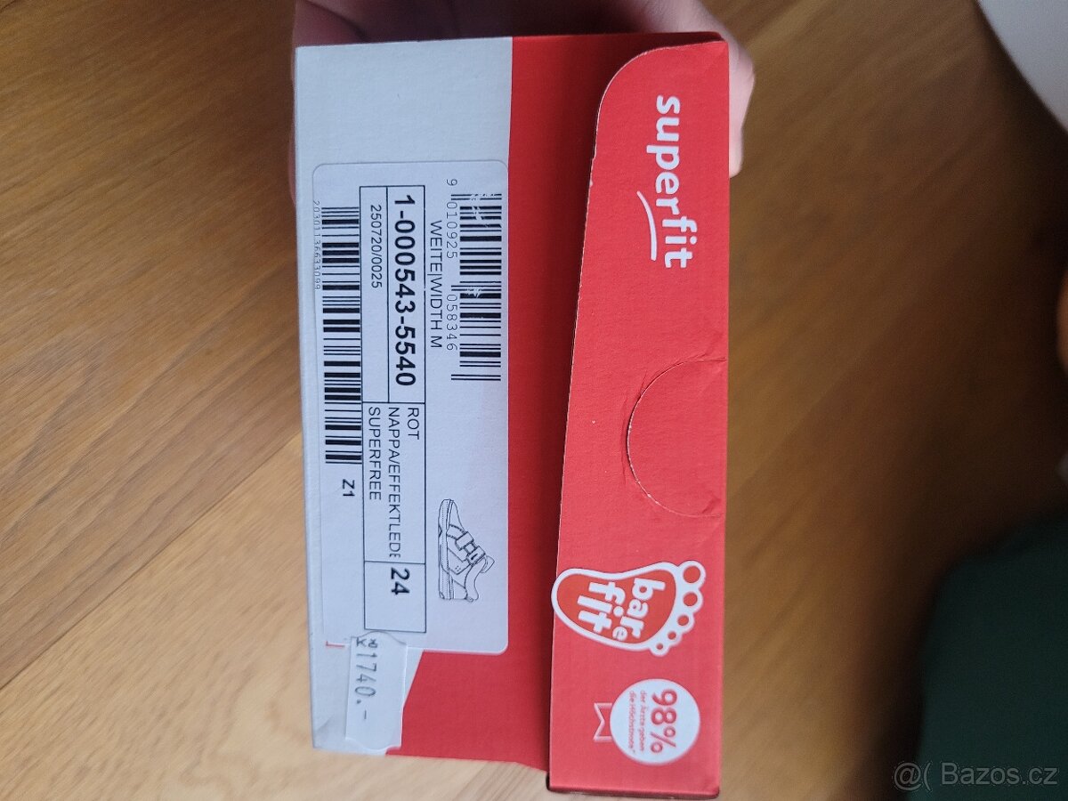 Celoroční boty Superfit superfree vel.č. 24 - 2