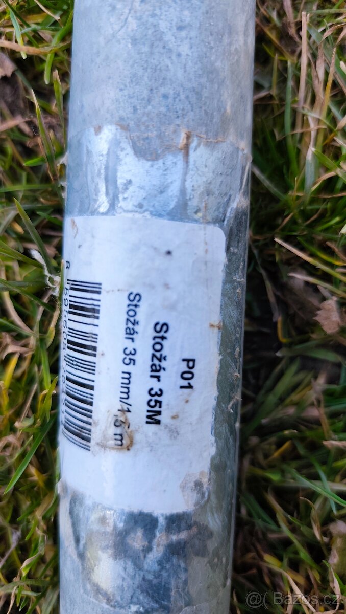 anténí stožár 1,5m/ 32mm - 2