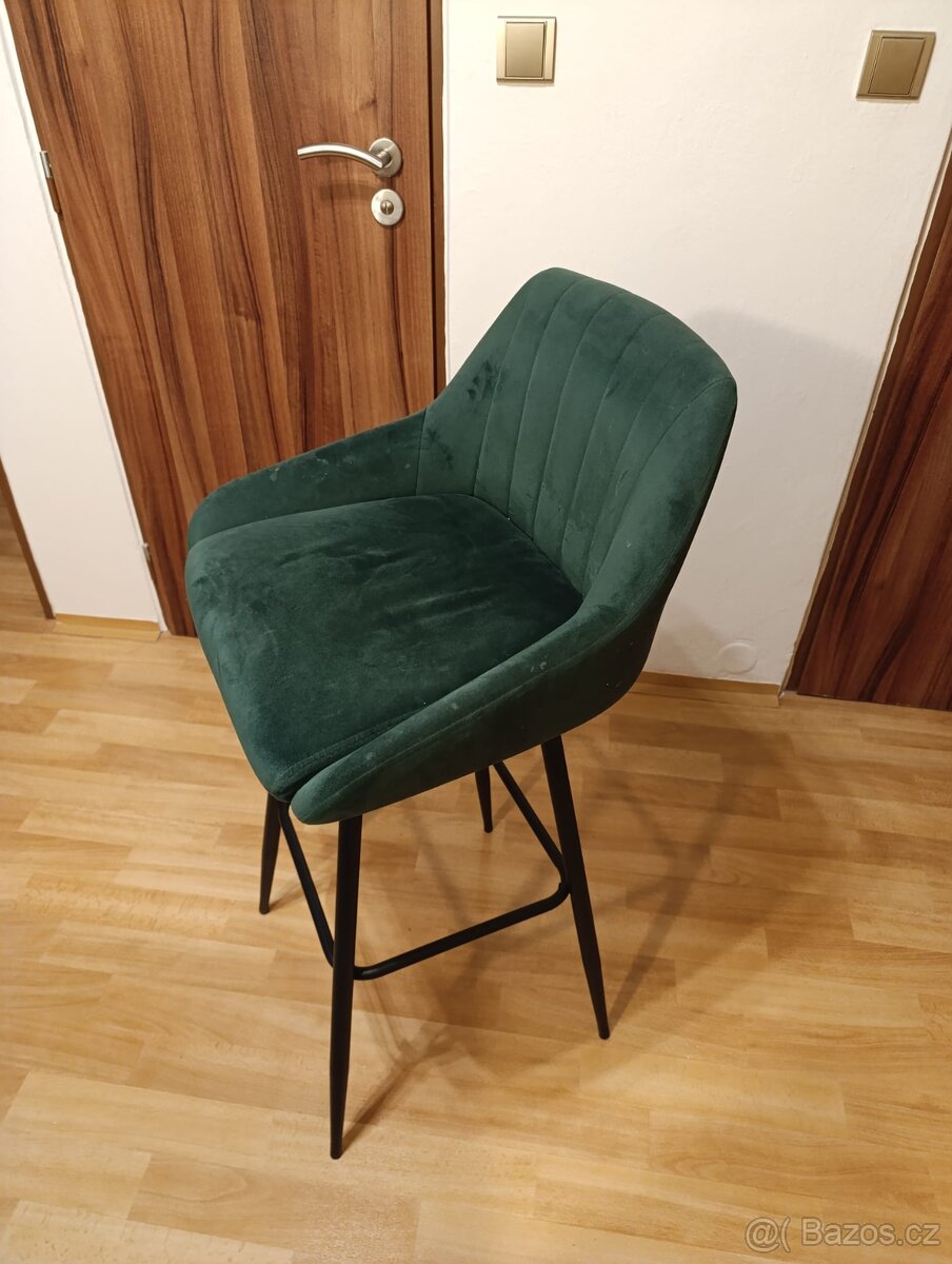 Čalouněné barové židle - 2