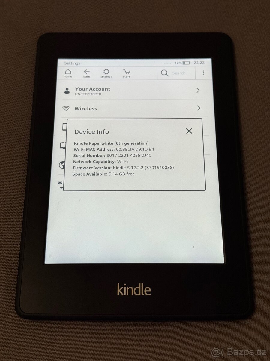 Čtečka knih Amazon Kindle paperwhite 2 - 2