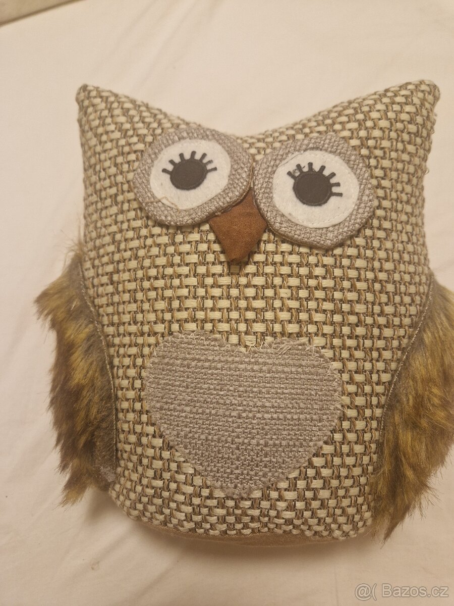 Nová dveřní zarážka Sova hnědá - 2