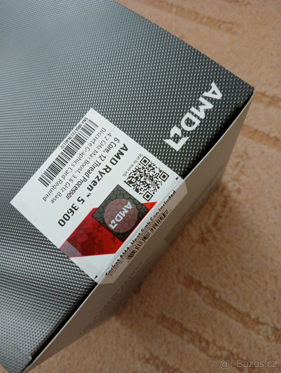 CPU Ryzen 5 3600, sock. AM4 - 2