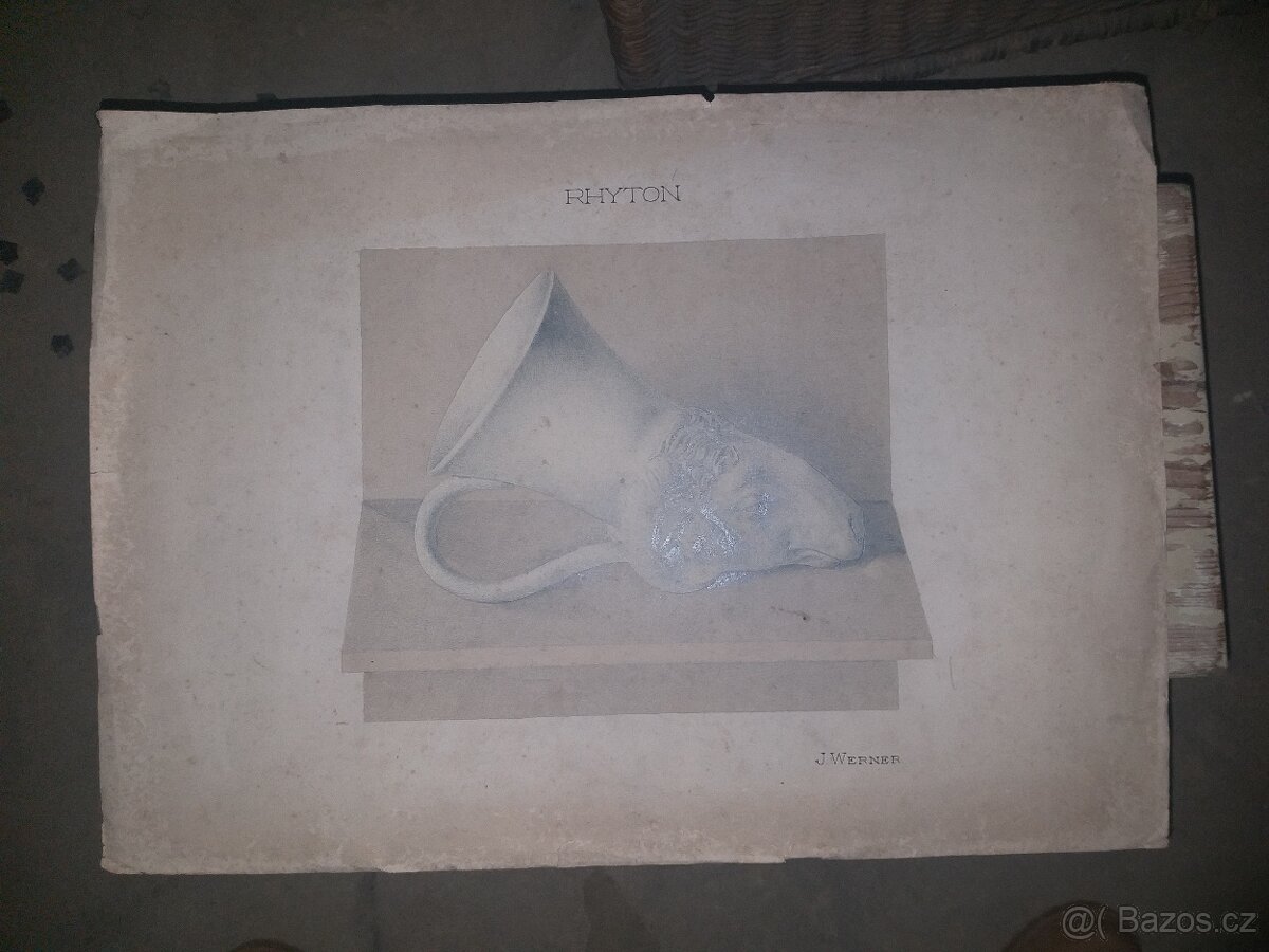 HISTORICKÁ RYTINA- J.WERNER - 2