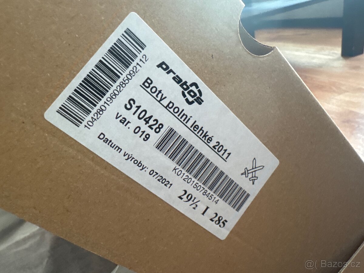 Letni ECWCS boty AČR - 2