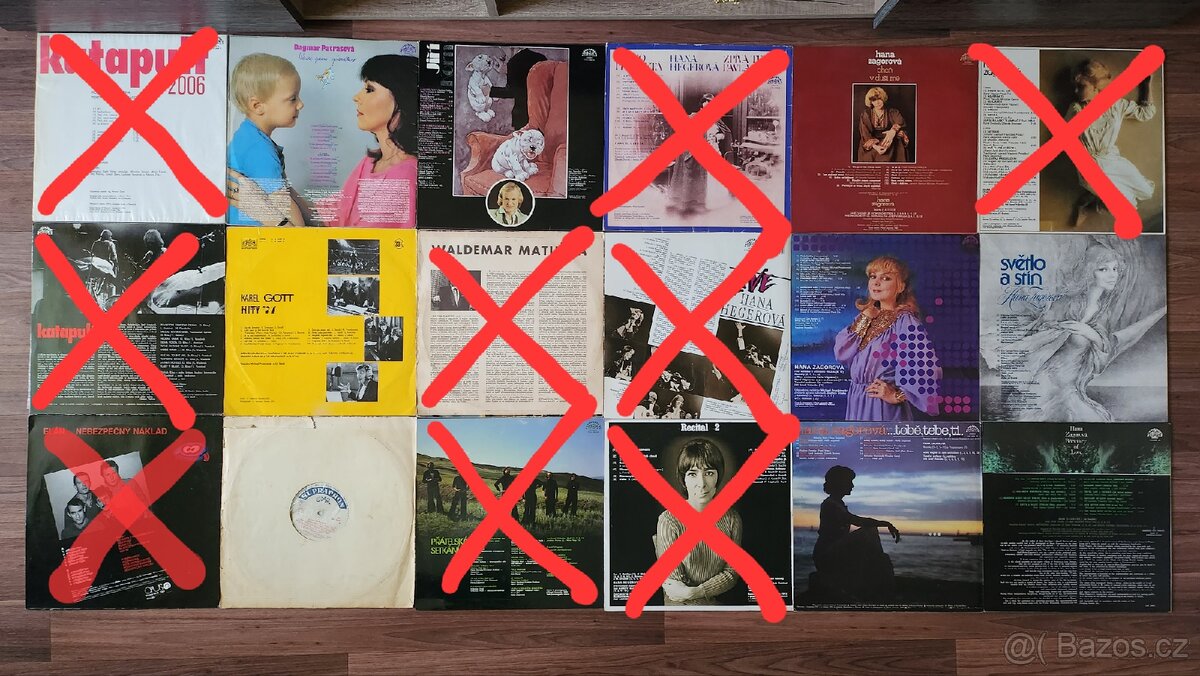 LP různé české - 2