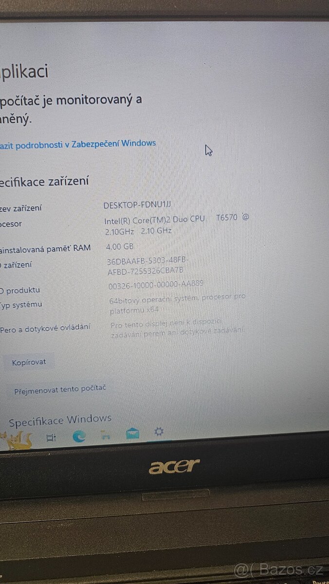 Notebook Acer Extensa 5635G - 2