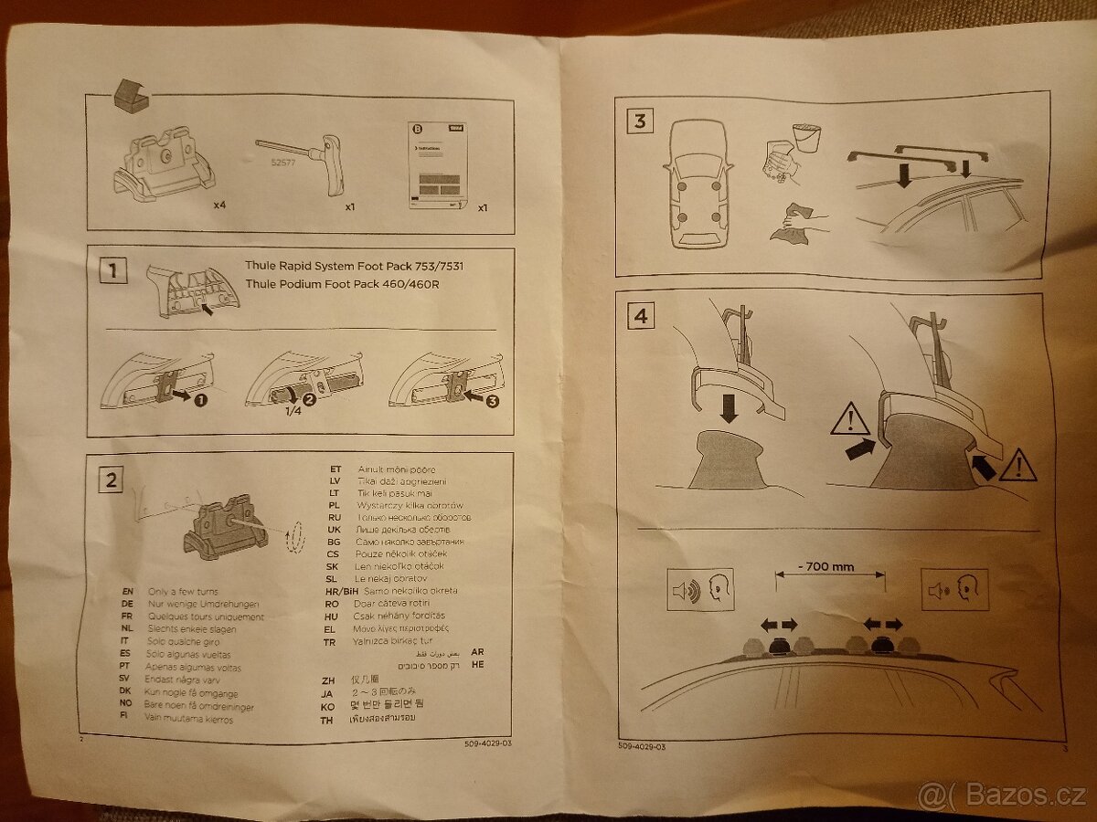 Thule kit 4029 - 2