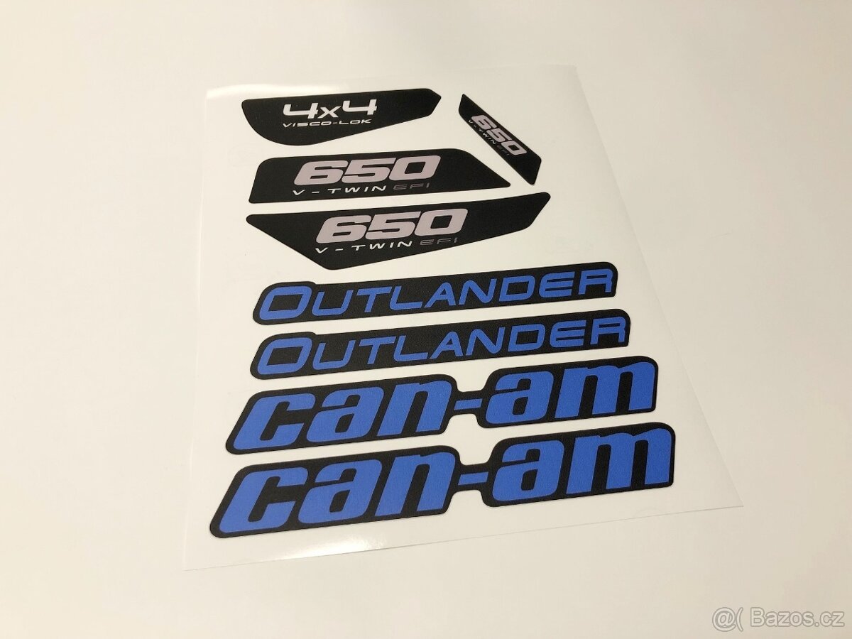 Samolepky Can-Am Outlander