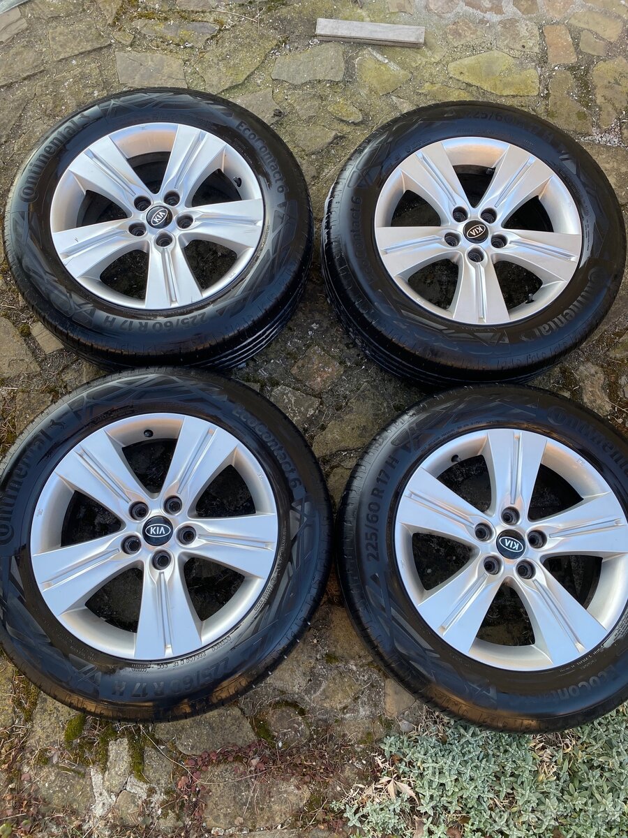 Org. Kola Kia Sportage a letní Continental dot 21 - 2