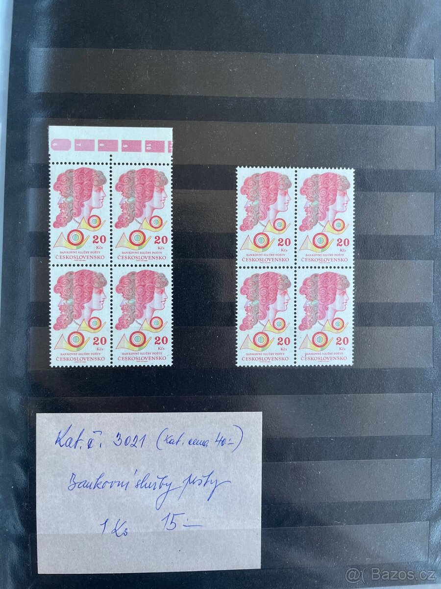Zvláštnosti ČS. Známek - 2