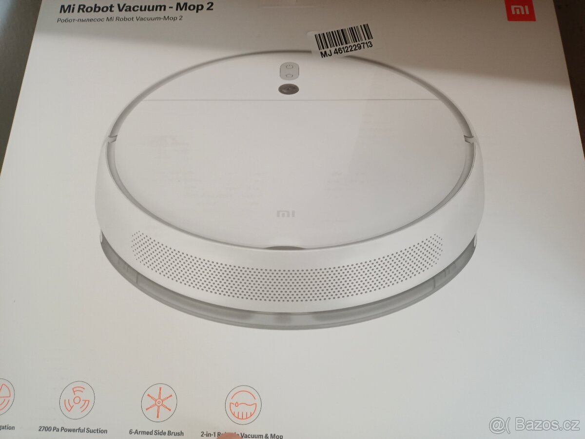 Robotický vysavač Xiaomi Mi Robot Vacuum Mop 2 – 2v1 - 2
