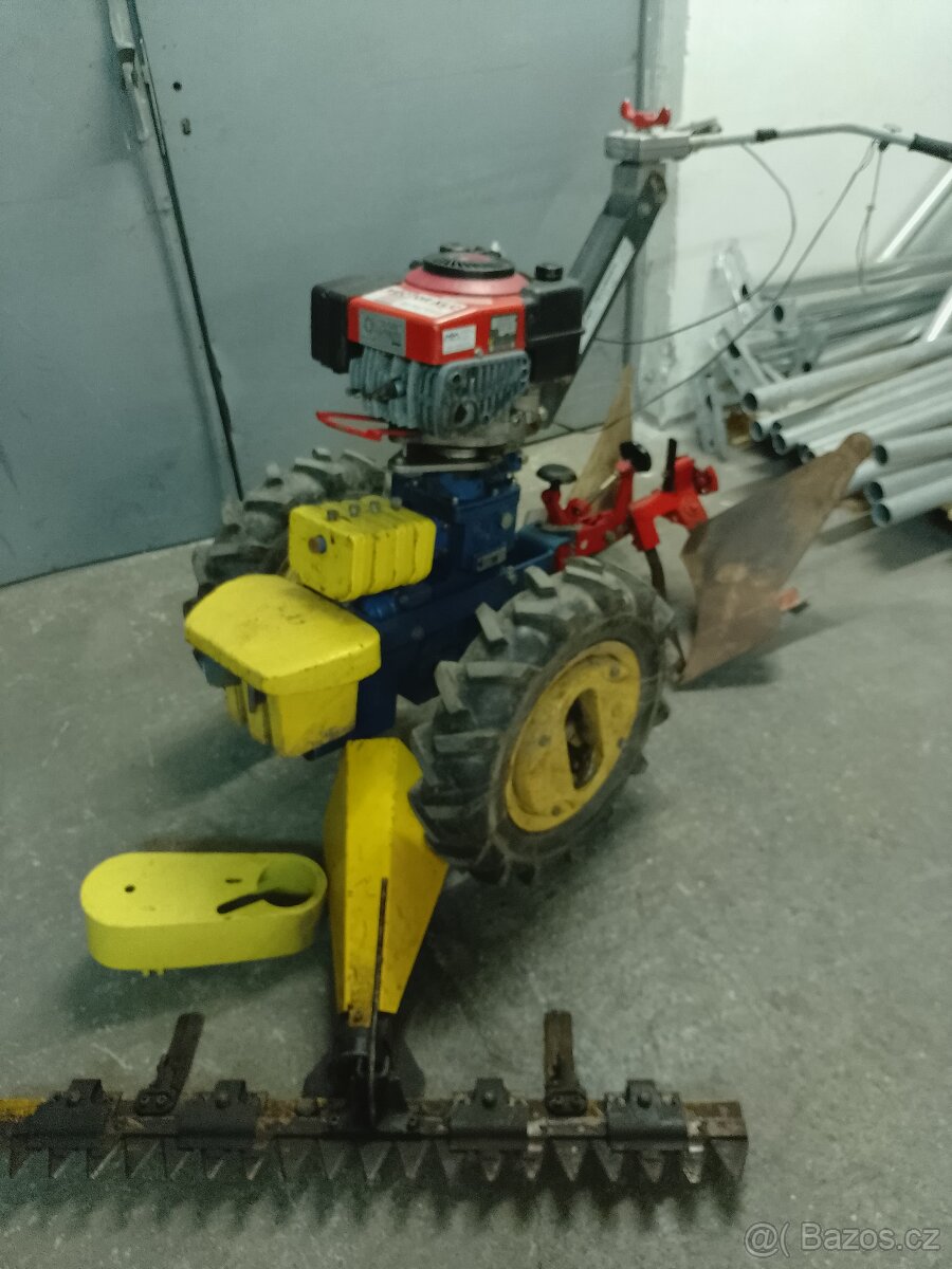 Agzat malotraktor JM5-050,lišta,pluh, těleso,jako vari - 2