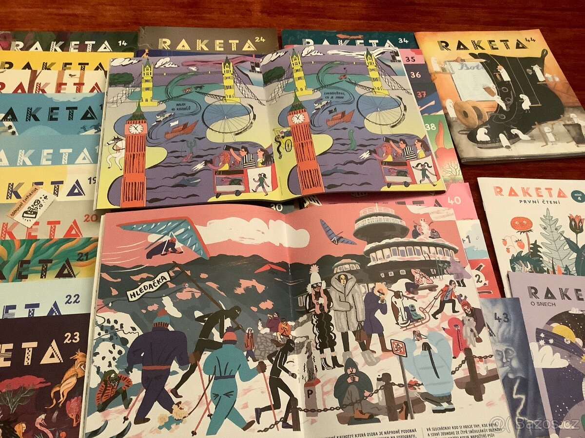 časopis Raketa - čísla 4 až 44 - 2