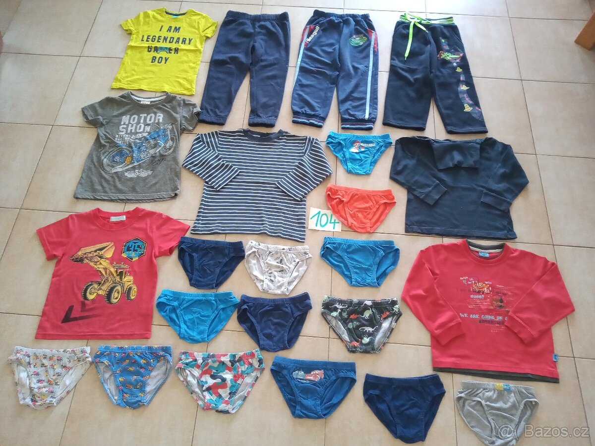 Oblečení na chlapečka vel.104 - 2