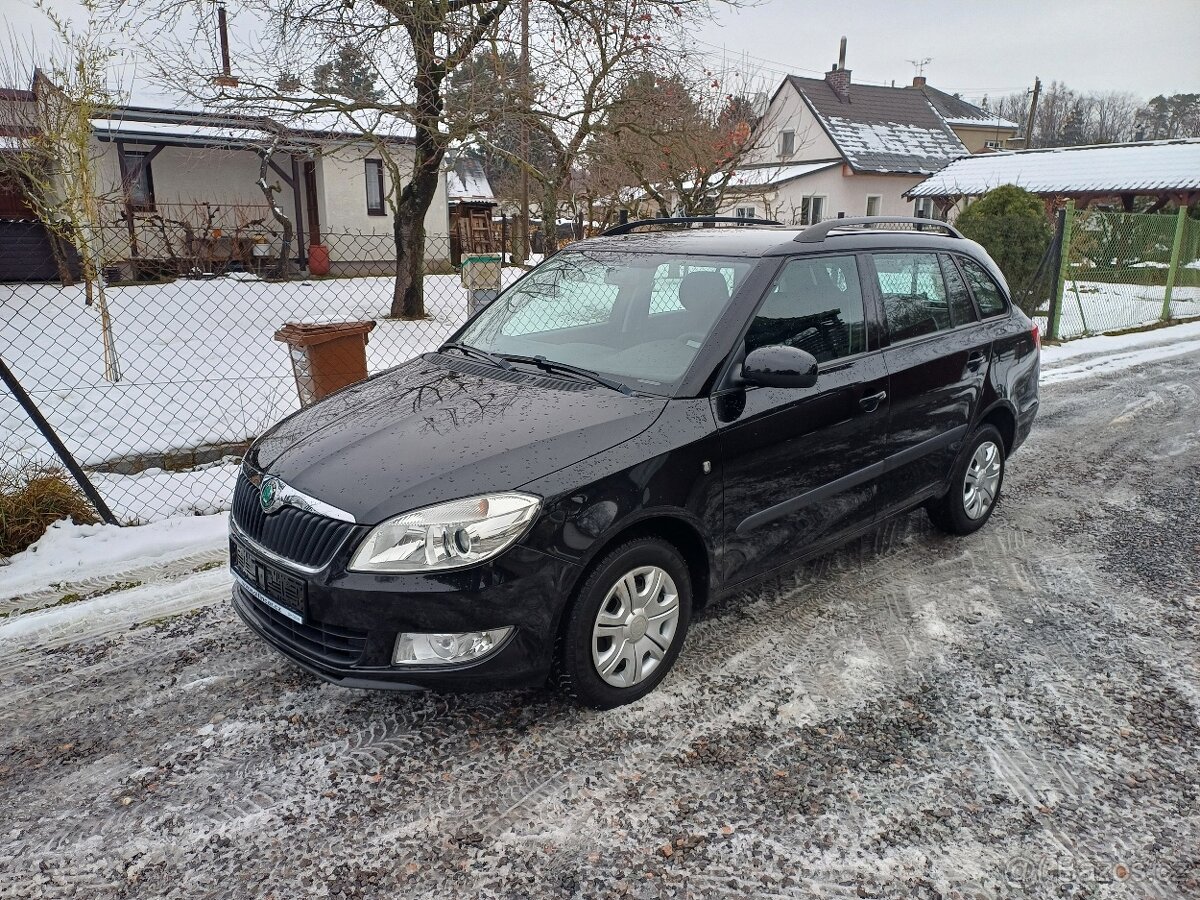 Benzínová Škoda Fabia po rozvodech 1.2...2012 - 2