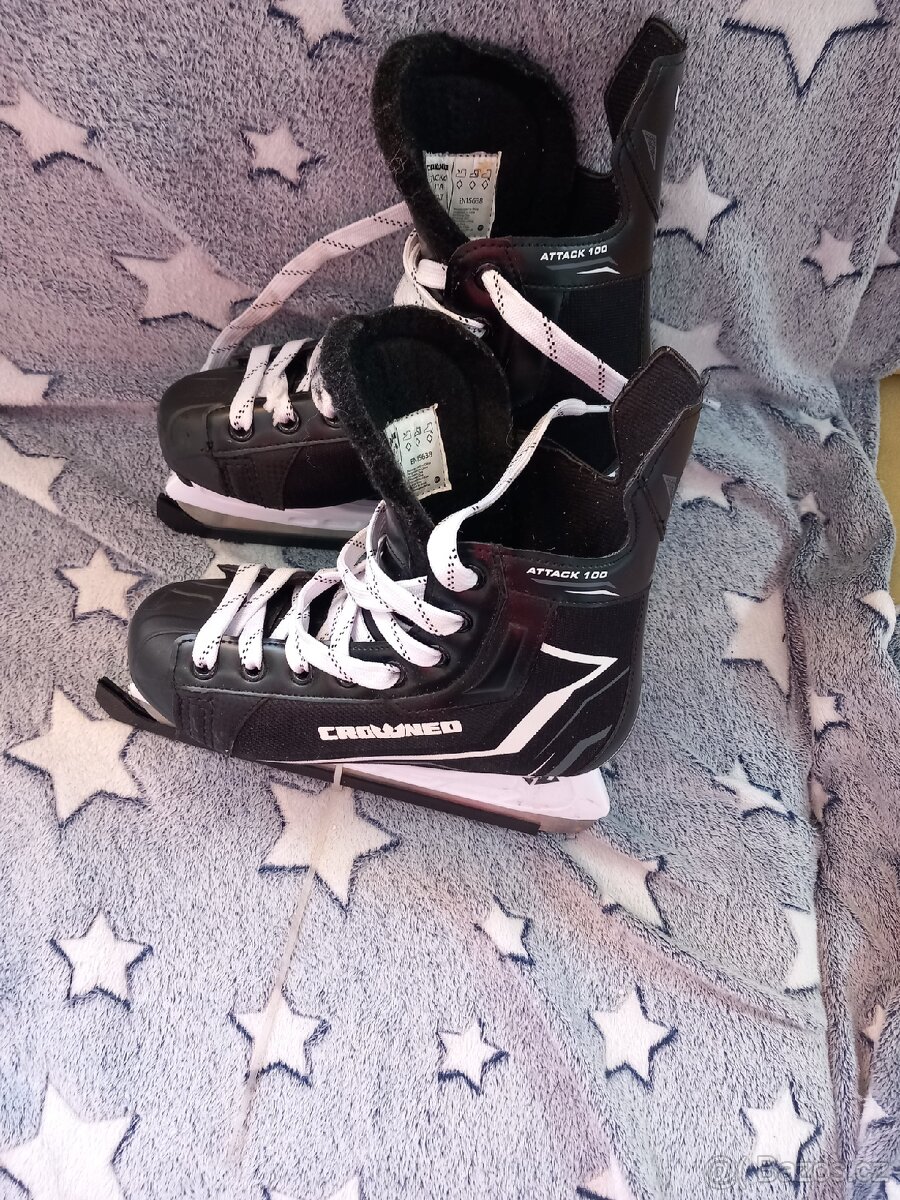 hokejové brusle Crowned – zánovní - 2