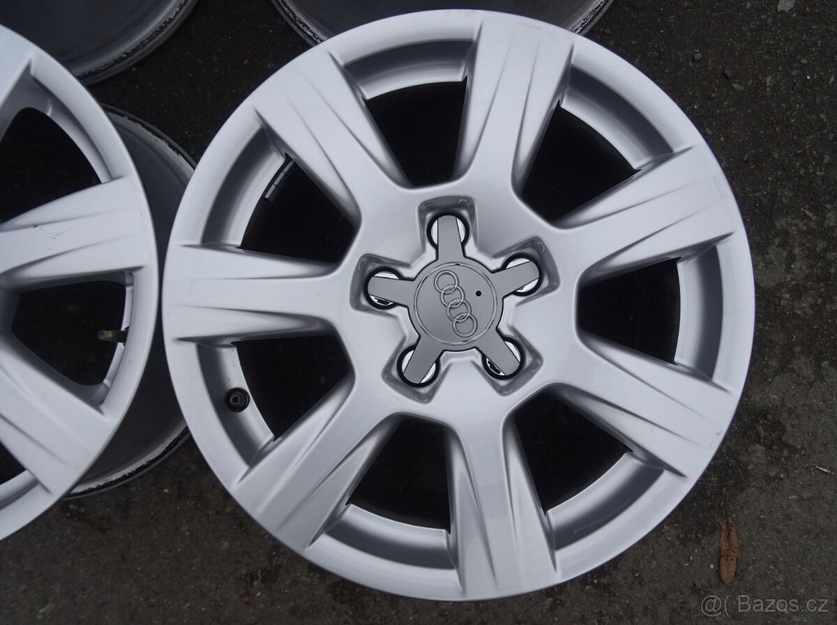 Alu disky origo Audi 16", 5x112, ET 45, šířka 7,5J - 2