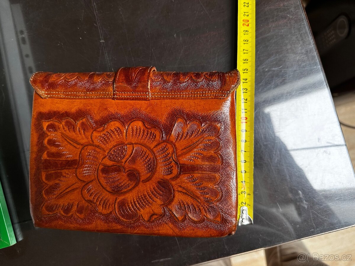 Retro kožená kabelka - 2