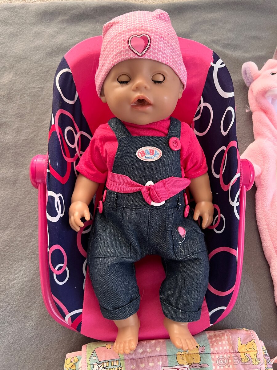 Baby Born s doplňky - 2