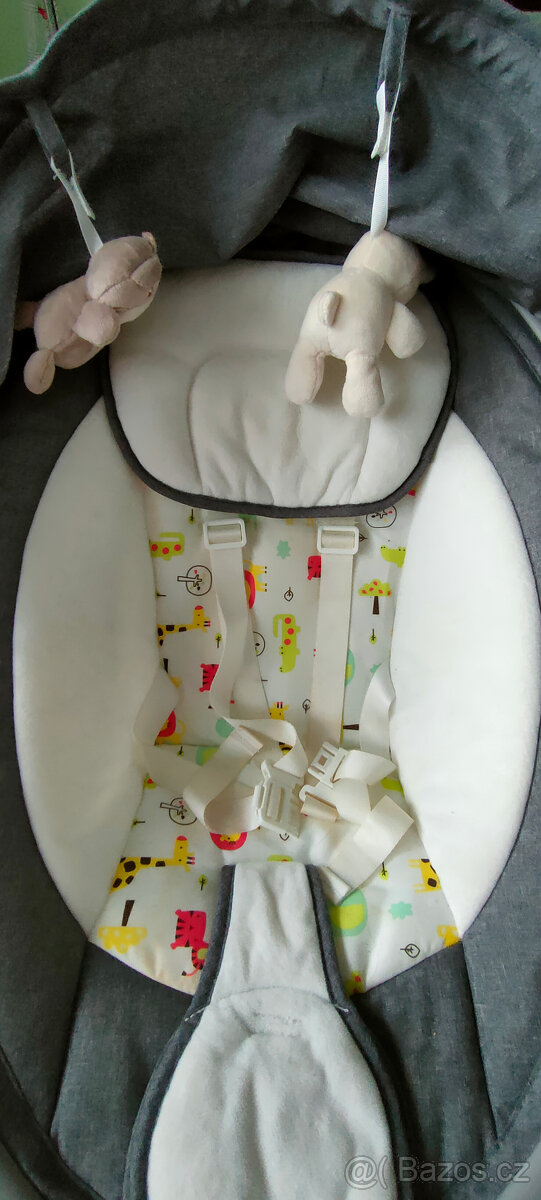 Houpacka lehatko ROCK´N RELAX grafit - 2