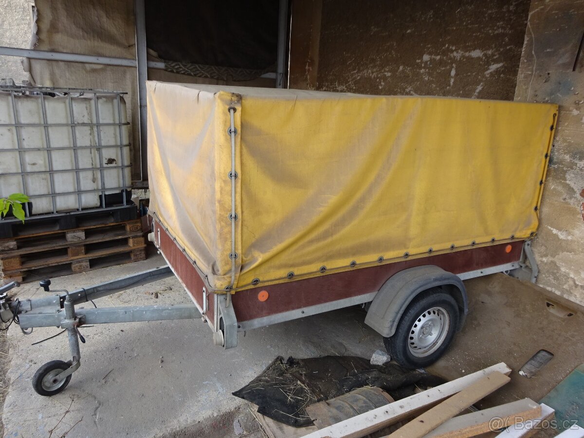 Přívěsný vozík Agados VZ r.v.2006 1.Majitel STK:12/2029 (DPH - 2