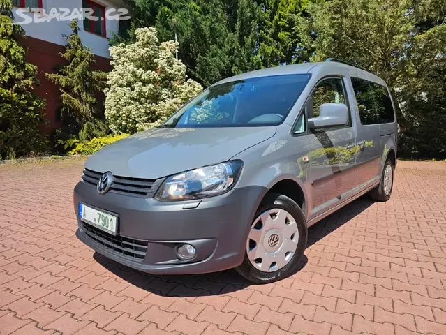 VW Cady Maxi 2.0 TDI 103kw,7.sedadel,Tažné,Navi,Tempomat - 2