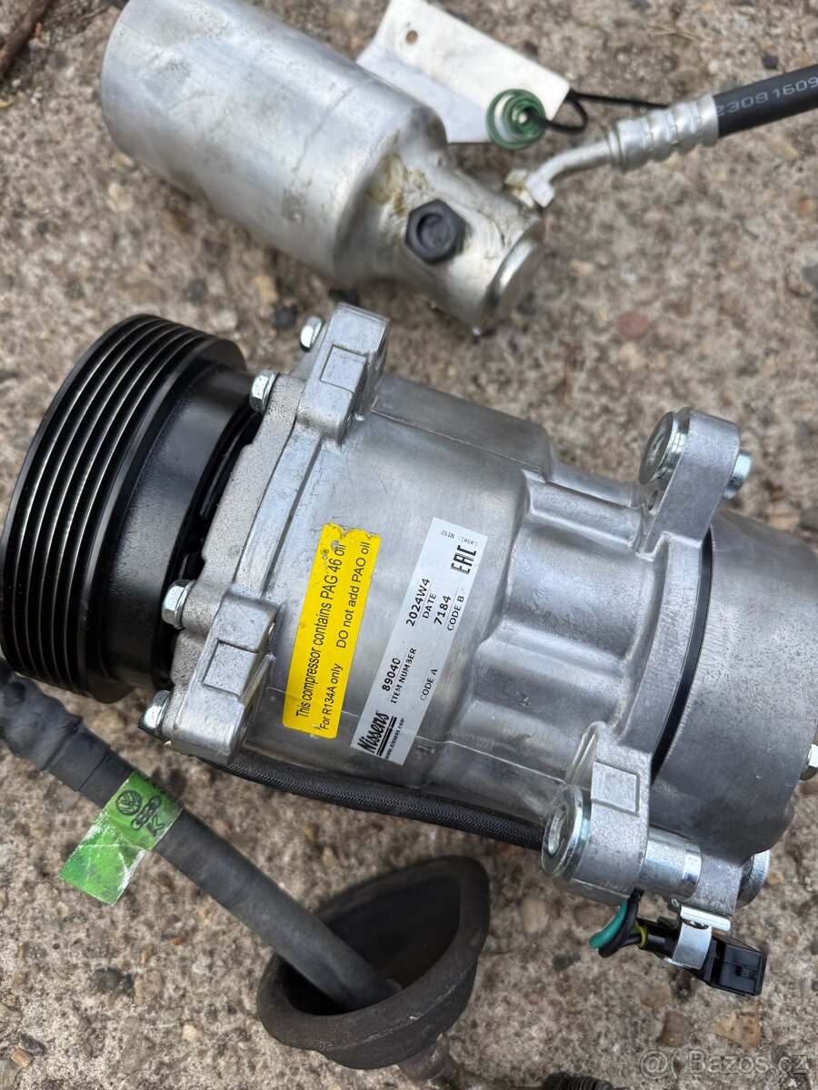 Klimakompresor expanzní ventil trubky passat b4 - 2