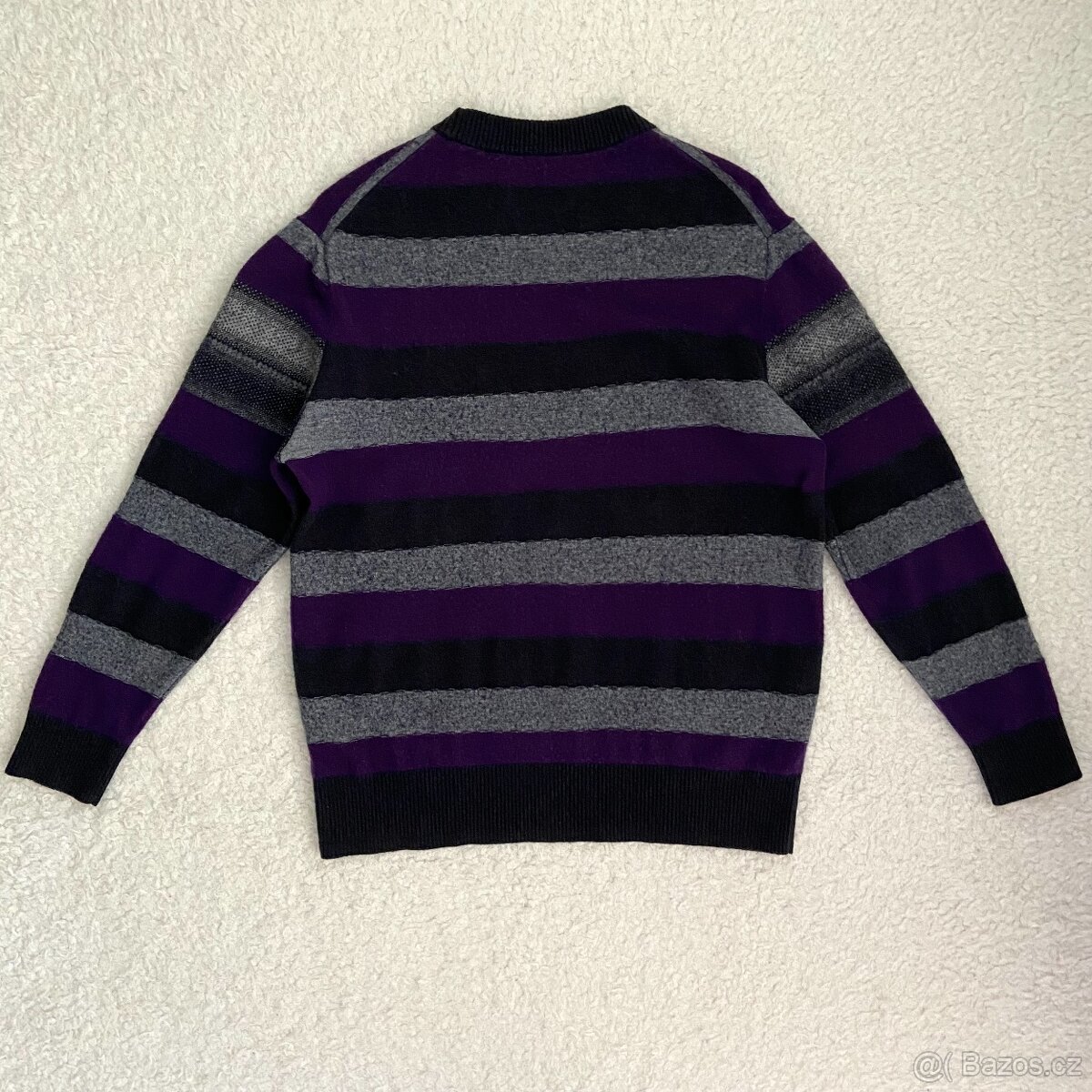 Pánský vlněný svetr vel. M - 2